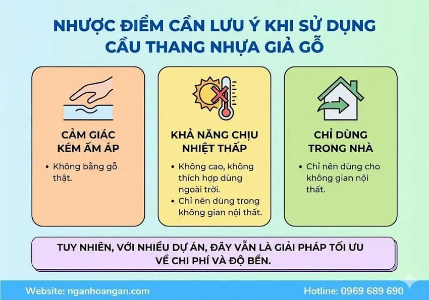 Nhược Điểm Cần Lưu Ý Khi Sử Dụng Cầu Thang Nhựa Giả Gỗ Nhược Điểm Cần Lưu Ý Khi Sử Dụng Cầu Thang Nhựa Giả Gỗ