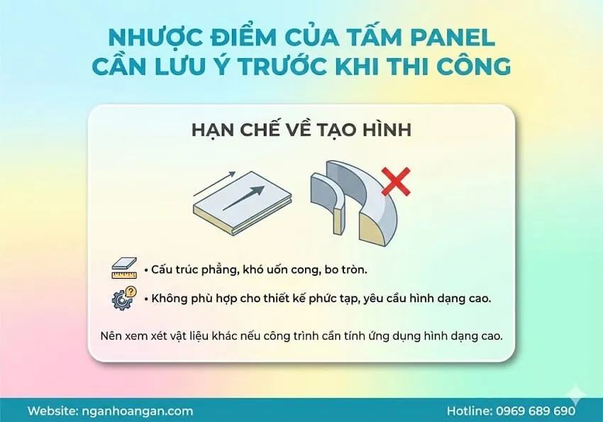 Nhược Điểm Của Tấm Panel Cần Lưu Ý Trước Khi Thi Công