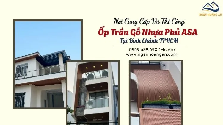 Nơi Cung Cấp Và Thi Công Ốp Trần Gỗ Nhựa Phủ ASA Tại Bình Chánh