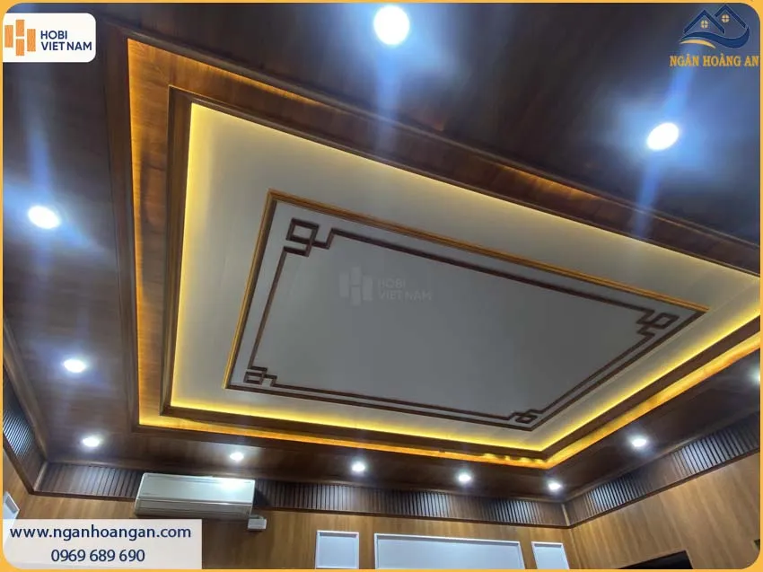 Trần Nhà Được Ốp Trần Giật Cấp Độc Đáo, Chống Mối Mọt
