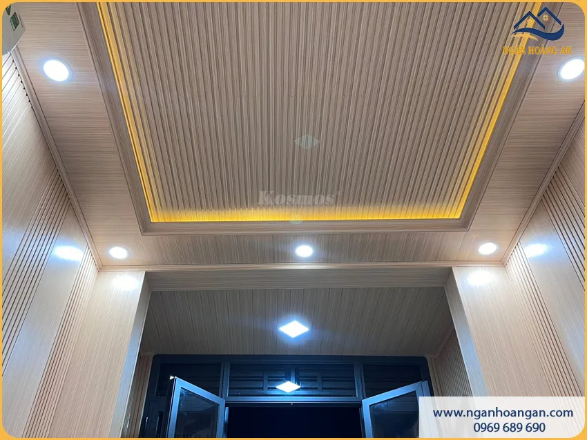 Ốp Trần Lam Sóng Hạn Chế Ẩm Mốc