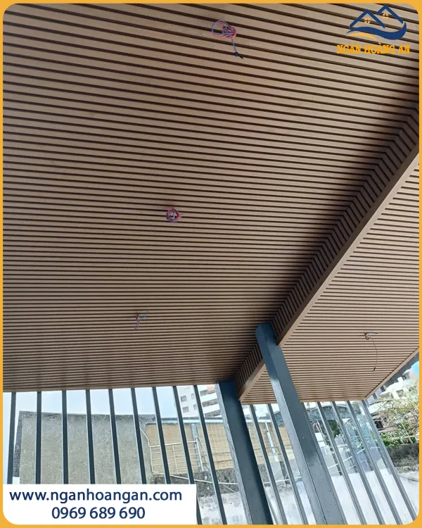 Ốp Trần Lam Sóng Phủ ASA Hobiwood Tuổi Thọ Cao