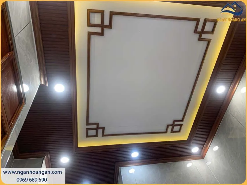 Không Gian Nội Thất Trở Nên Tinh Tế Khi Ốp Trần Nhựa Nano
