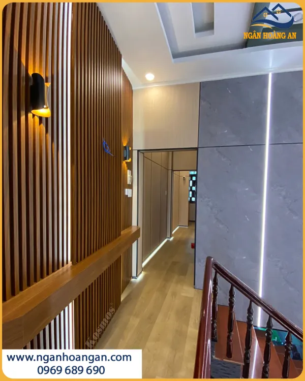 Ốp Tường Hành Lang Nhà Ở Bằng Than Tre Dễ Lau Chùi Ốp Tường Hành Lang Nhà Ở Bằng Than Tre Dễ Lau Chùi