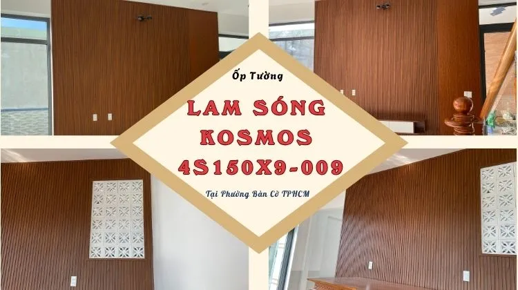 Ốp Tường Phòng Khách Lam Sóng Kosmos 4S150X9-009 Phường Bàn Cờ TPHCM
