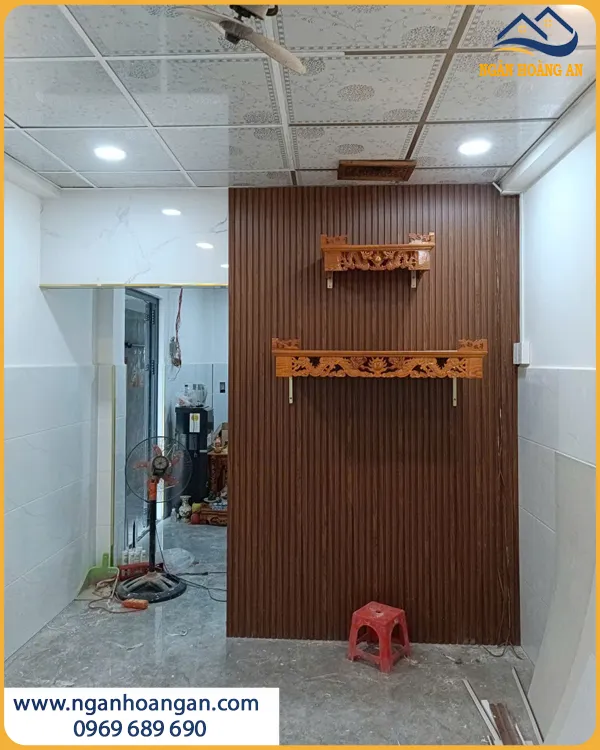Ốp Tường Lam Sóng Nhựa Che Khuyết Điểm Tường