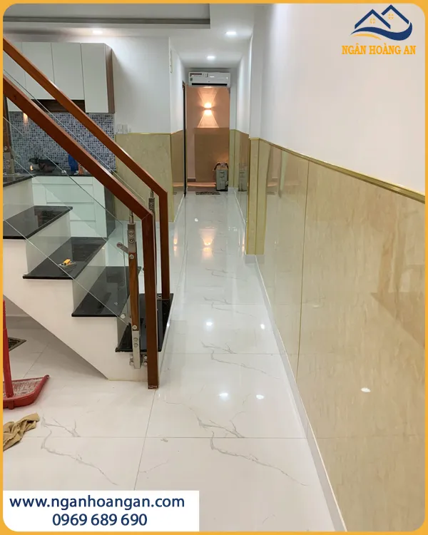 Ốp Tường Lamri Bằng Nano Nhựa Cho Nhà Ở Dễ Vệ Sinh