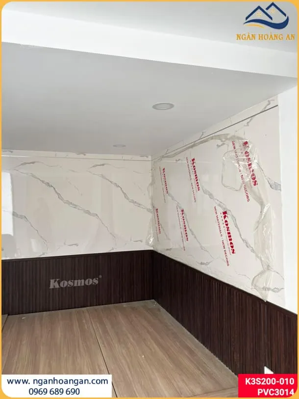 Ốp Tường Lamri Bằng Tấm Lam Sóng  Đẹp Sang Trọng Giá Rẻ