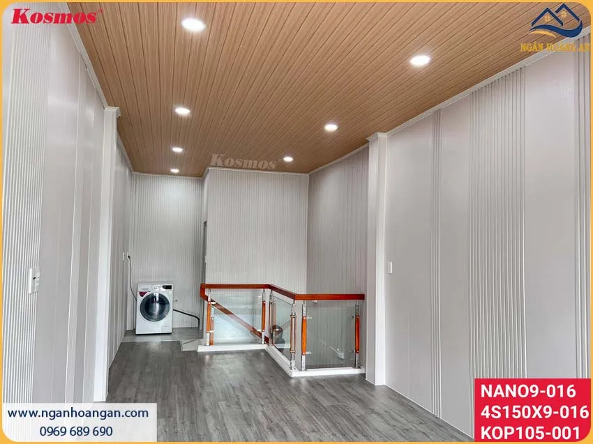 Tường Nhà Dân Được Ốp Tường Bằng Nano Màu Trắng Độc Đáo Tường Nhà Dân Được Ốp Tường Bằng Nano Màu Trắng Độc Đáo