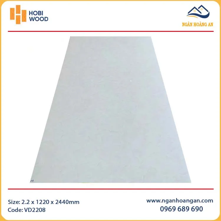 Ốp Tường Nhựa PVC Giả Vân Đá Hobiwood VD2208