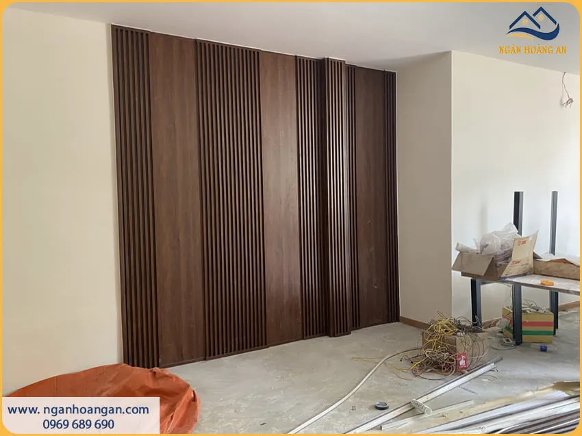 Ốp Tường Phòng Khách Đẹp Bằng Tấm Ốp Lam Sóng Ốp Tường Phòng Khách Đẹp Bằng Tấm Ốp Lam Sóng