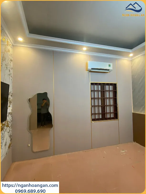 Ốp Tường Phòng Ngủ Tấm Than Tre iWood Tại Phường Chánh Hưng TPHCM