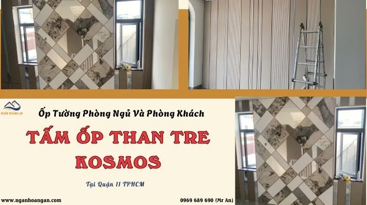 Ốp Tường Phòng Ngủ Và Phòng Khách Bằng Tấm Than Tre Tại Quận 11 TPHCM Ốp Tường Phòng Ngủ Và Phòng Khách Bằng Tấm Than Tre Tại Quận 11 TPHCM