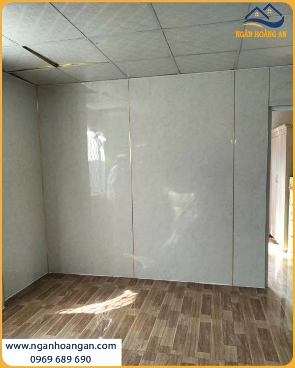 Thi Công Ốp Tường PVC Giả Đá Kosmos PVC2012 Tạo Nên Sự Sang Trọng