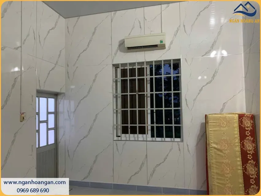 Thi Công Tấm PVC Giả Đá PVC2014 Kosmos Cho Phòng Ngủ