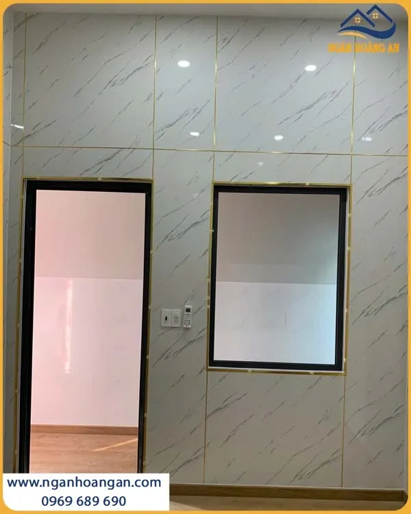 Ốp Tường PVC Giả Đá Kosmos Cho Nhà Ở Điểm Nhấn Cho Không Gian
