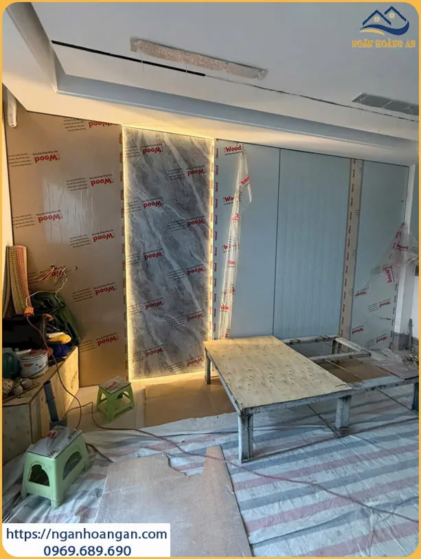 Ốp Tường Tấm Sợi Than Tre iWood Tại Phường Tân Bình TPHCM