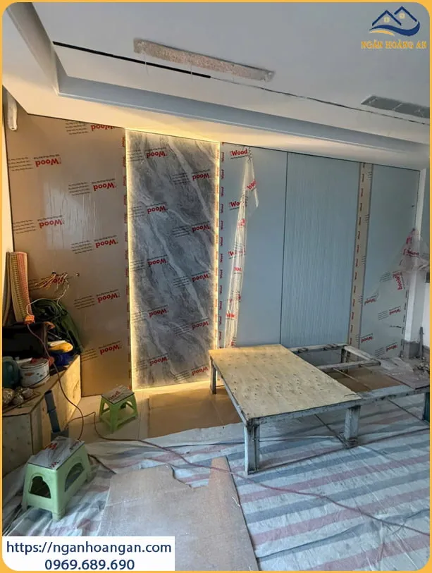 Ốp Tường Tấm Sợi Than Tre iWood Tại Xã Xuân Thới Sơn TPHCM