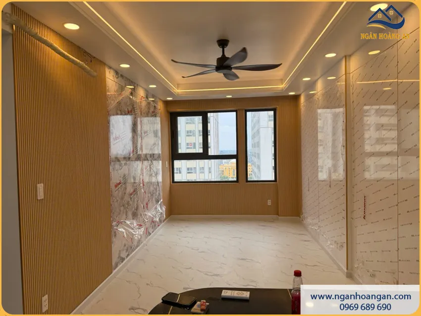 Ốp Tường Than Tre Cho Phòng Khách Hạn Chế Ẩm Mốc