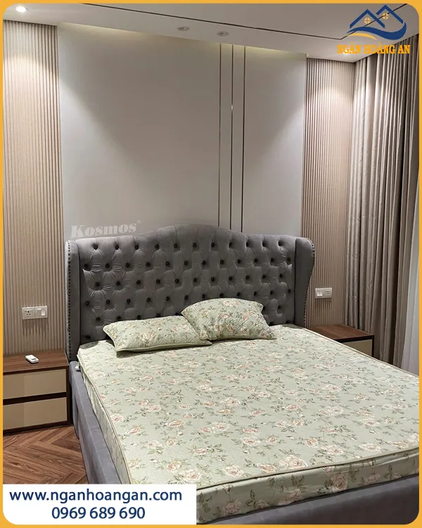 Ốp Tường Than Tre Cho Phòng Ngủ Chống Trầy Tốt