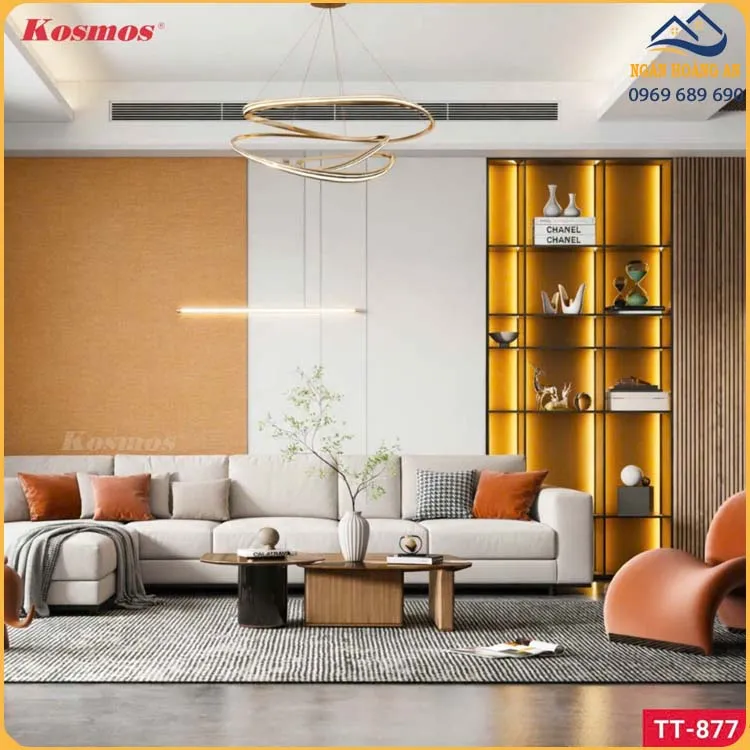 Cấu Tạo Tấm Ốp Sợi Than Tre Đa Năng Vân Vải Nâu Ánh Kim Kosmos TT-877 Cấu Tạo Tấm Ốp Sợi Than Tre Đa Năng Vân Vải Nâu Ánh Kim Kosmos TT-877