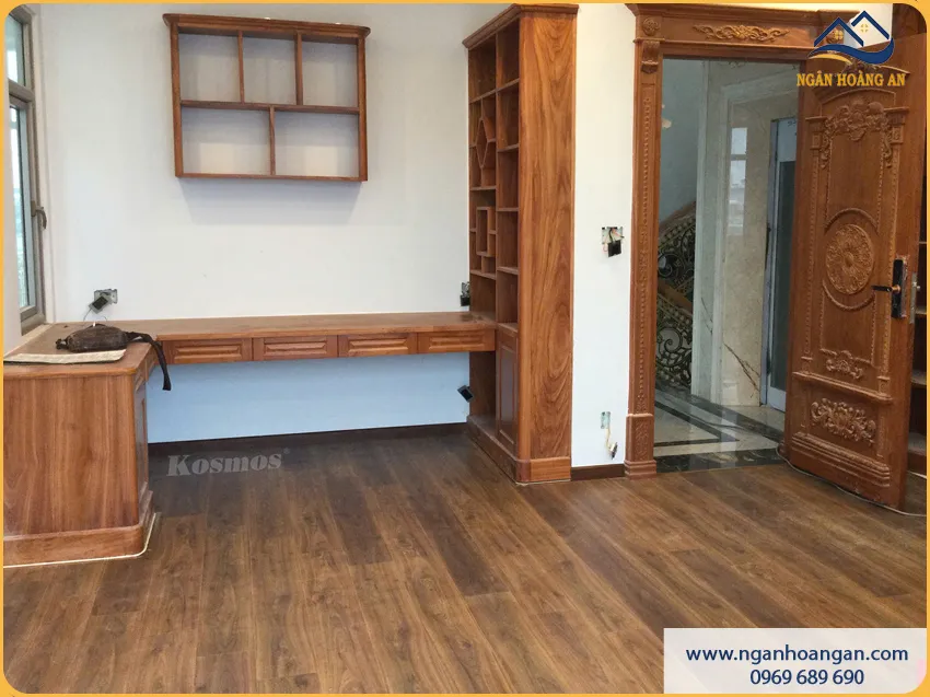 Phòng Ngủ Lát Sàn Gỗ Egger EPL067 Dễ Lau Chùi Phòng Ngủ Lát Sàn Gỗ Egger EPL067 Dễ Lau Chùi