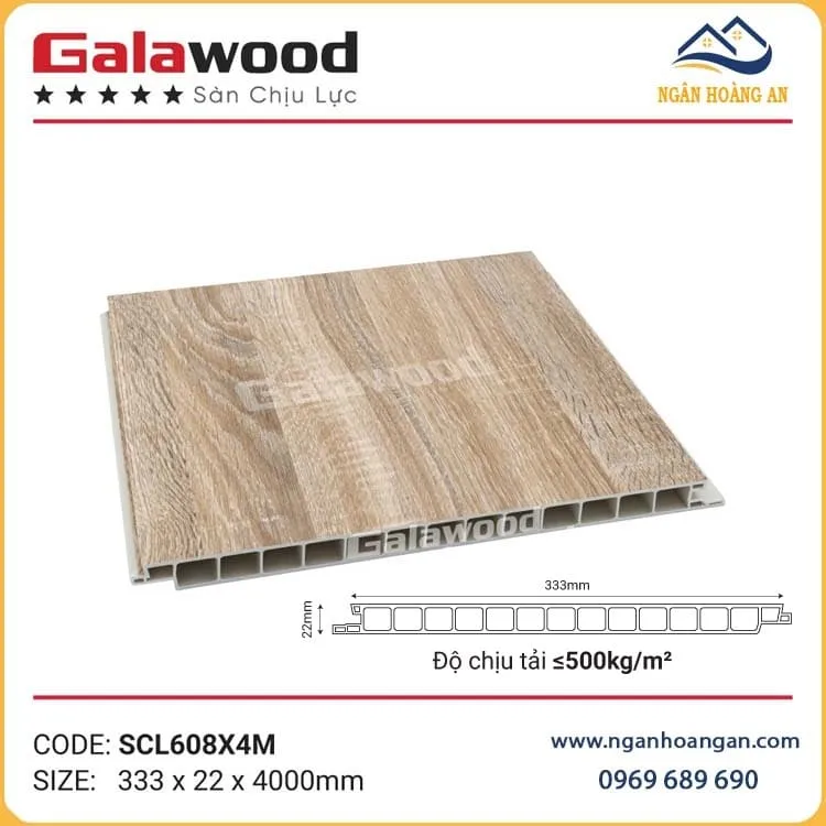 Sàn Chịu Lực Nhựa Giả Gỗ Làm Gác Lửng Galawood SCL608X4M Tại Dĩ An Bình Dương Sàn Chịu Lực Nhựa Giả Gỗ Làm Gác Lửng Galawood SCL608X4M Tại Dĩ An Bình Dương