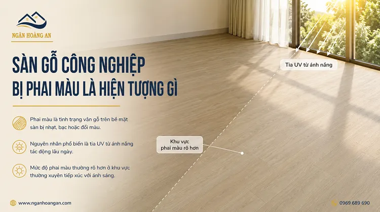 Sàn Gỗ Công Nghiệp Bị Phai Màu Là Hiện Tượng Gì Sàn Gỗ Công Nghiệp Bị Phai Màu Là Hiện Tượng Gì