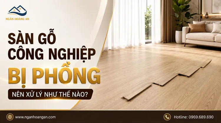 Vì Sao Sàn Gỗ Công Nghiệp Bị Phồng Rộp?