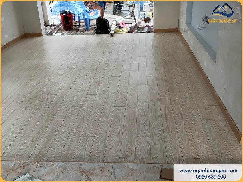 Sàn Gỗ Công Nghiệp Cho Lát Phòng Khách Hiện Đại