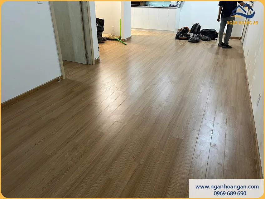 Sàn Gỗ Công Nghiệp Cho Lát Phòng Khách Hiện Đại
