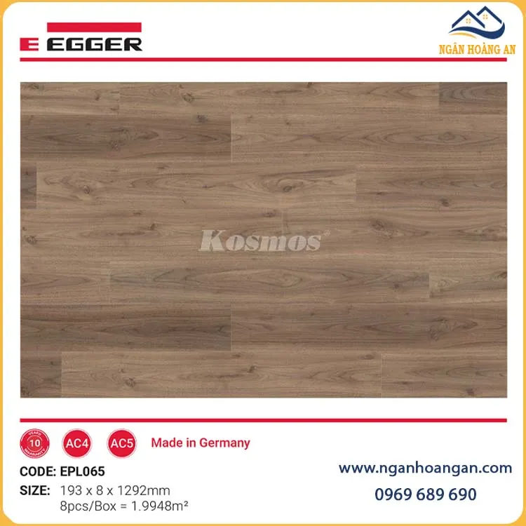 Ưu Điểm Của Sàn Gỗ Công Nghiệp Egger Pro 8mm EPL065