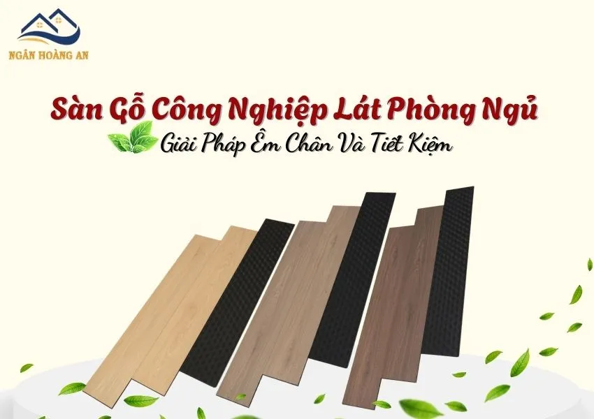 Sàn Gỗ Công Nghiệp Lát Phòng Ngủ – Giải Pháp Êm Chân Và Tiết Kiệm