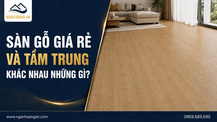 Sàn Gỗ Giá Rẻ Và Tầm Trung Khác Nhau Những Gì? Sàn Gỗ Giá Rẻ Và Tầm Trung Khác Nhau Những Gì?