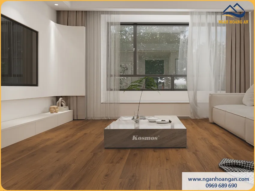 Sàn Gỗ Robina AB325 Cho Phòng Khách Đi Lại Êm Chân