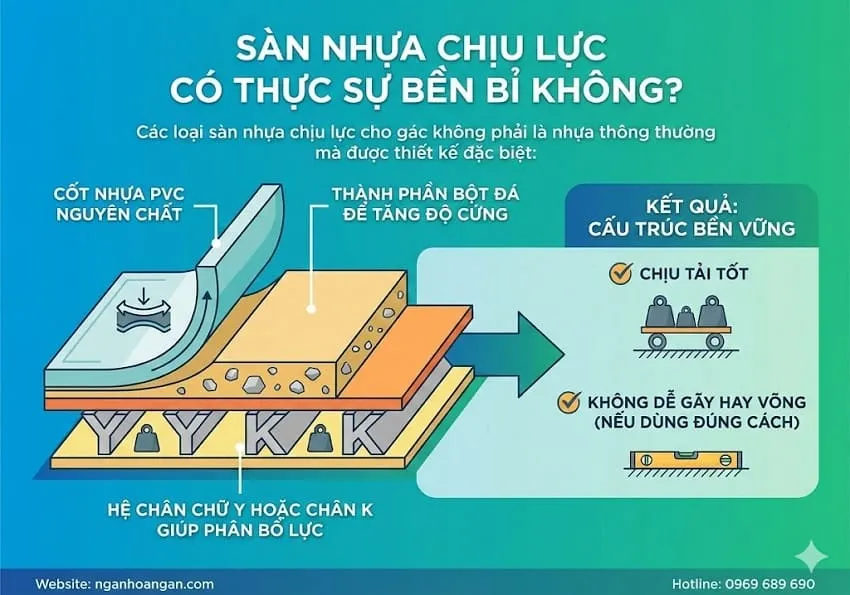 Sàn Nhựa Chịu Lực Có Thực Sự Bền Bỉ Không?