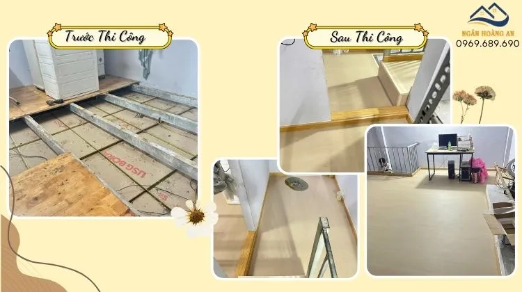 Sàn Nhựa Chịu Lực Làm Gác Lửng Bền Bỉ Cho Nhà Ở Tại Quận 10 TPHCM