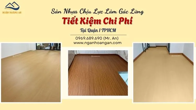 Sàn Nhựa Chịu Lực Làm Gác Lửng Tiết Kiệm Chi Phí 
