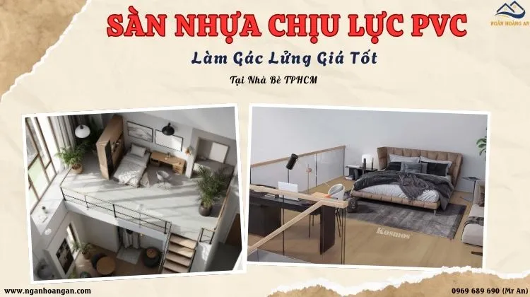 Sàn Nhựa Chịu Lực PVC Làm Gác Lửng Giá Tốt Tại Nhà Bè TPHCM