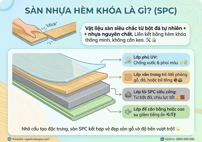 Sàn Nhựa Hèm Khóa Là Gì?