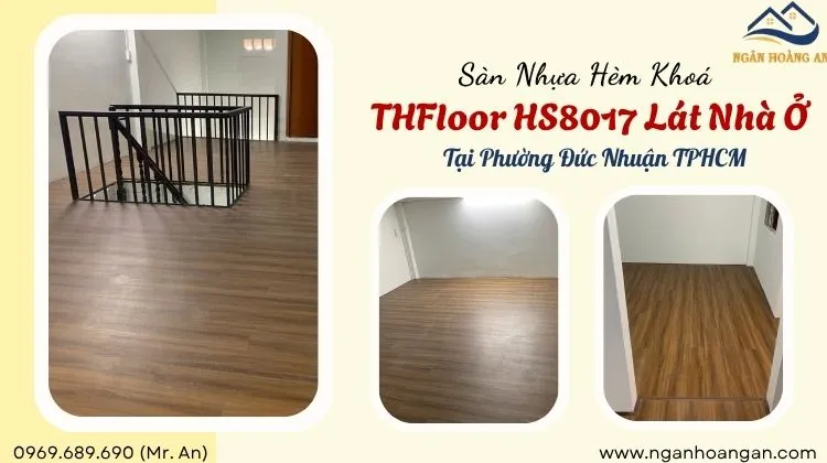 Sàn Nhựa Hèm Khoá THFloor HS8017 Lát Nhà Ở Tại Phường Đức Nhuận