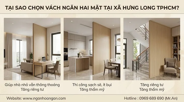 Tại Sao Chọn Vách Ngăn Hai Mặt Tại Xã Hưng Long TPHCM? Tại Sao Chọn Vách Ngăn Hai Mặt Tại Xã Hưng Long TPHCM?