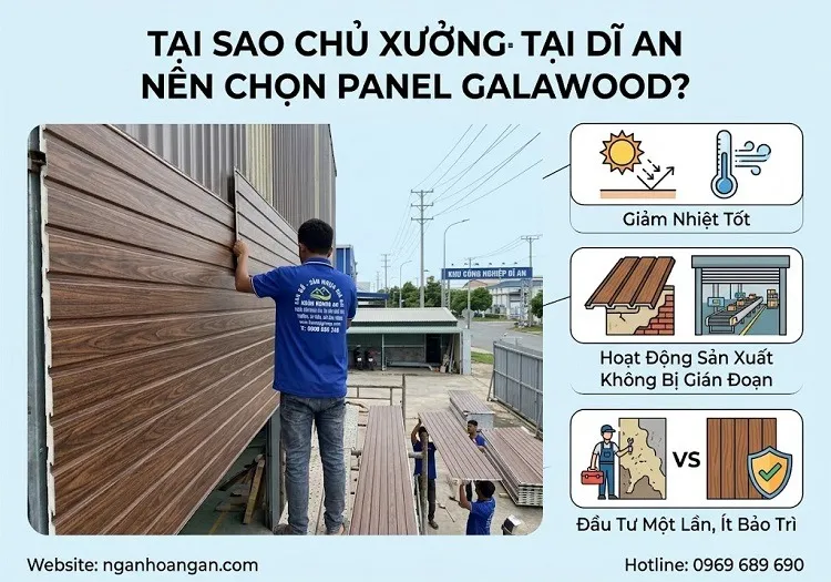 Tại Sao Chủ Xưởng Tại Dĩ An Nên Chọn Panel Galawood?