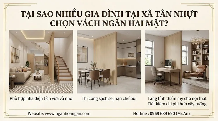 Tại Sao Nhiều Gia Đình Tại Xã Tân Nhựt Chọn Vách Ngăn Hai Mặt? Tại Sao Nhiều Gia Đình Tại Xã Tân Nhựt Chọn Vách Ngăn Hai Mặt?