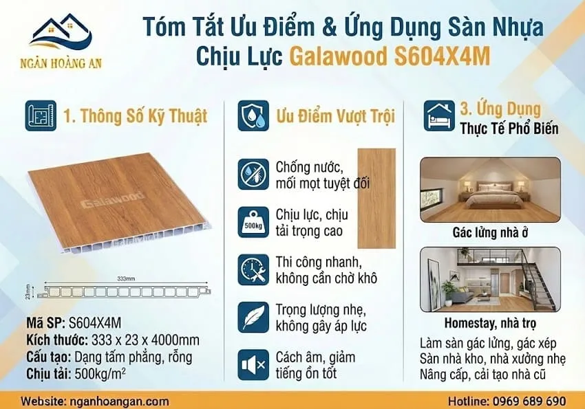 Tại Sao Sàn Nhựa Chịu Lực Được Nhiều Người Chọn Làm Gác Lửng, Gác Xép?