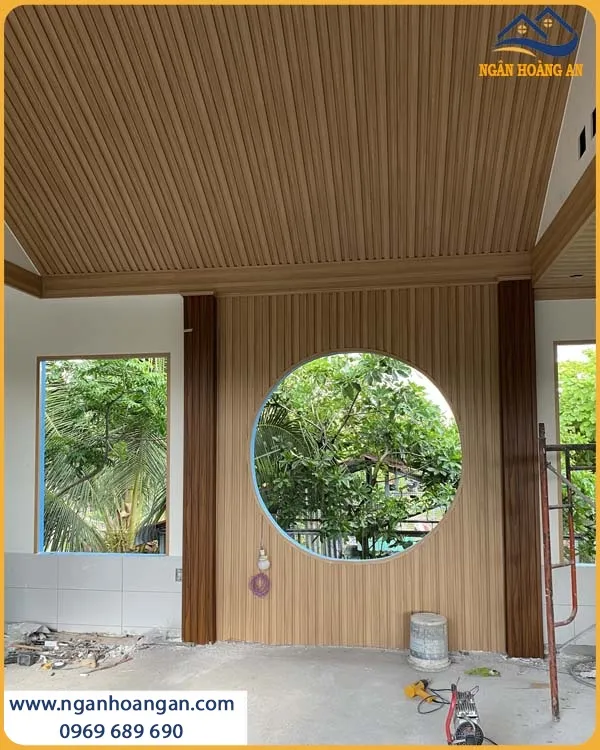Ngân Hoàng An Đại Lý Thi Công Tấm Lam Sóng Giả Gỗ Kosmos Uy Tín TPHCM