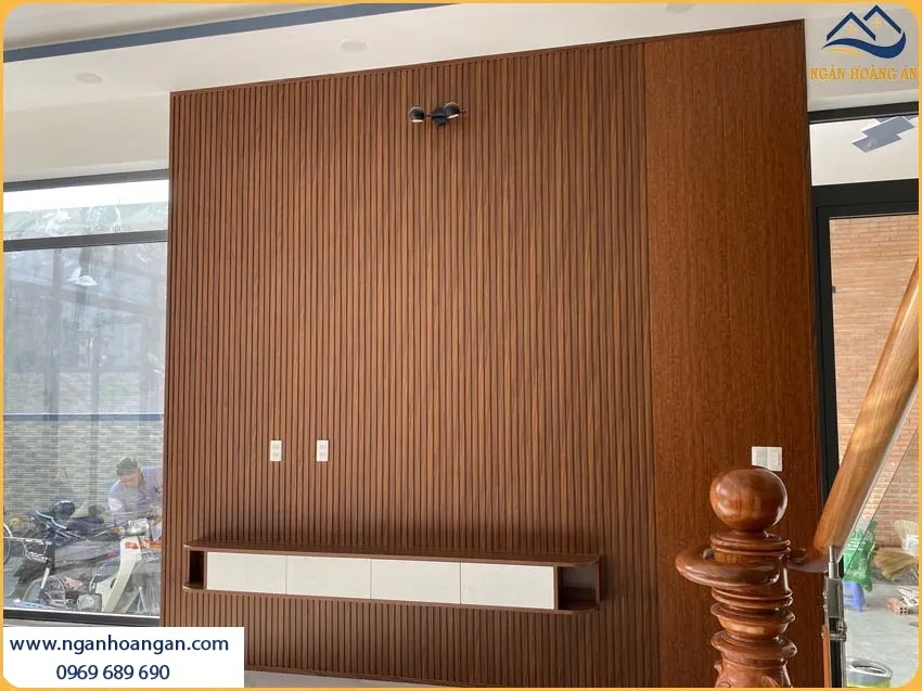 Lam 4 Sóng Thấp Giả Gỗ Kosmos Giúp Tạo Không Gian Nội Thất Hoàn Hảo