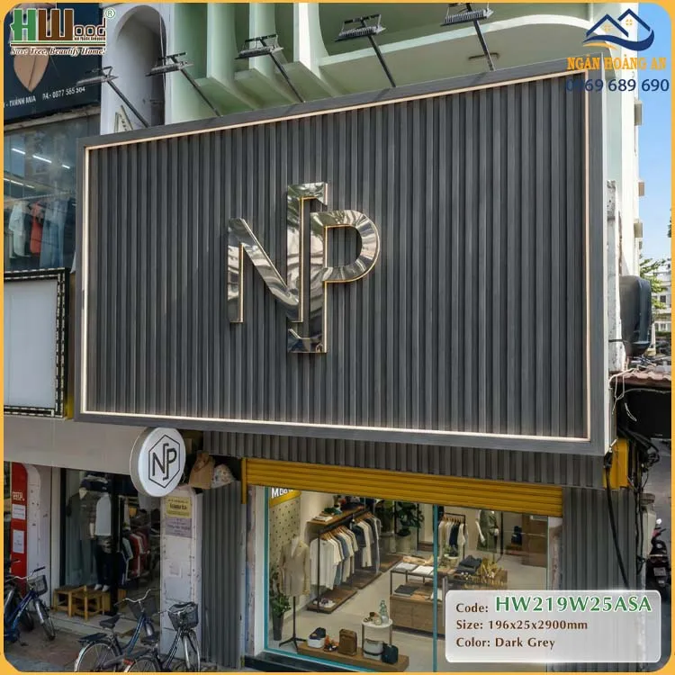 Ưu Điểm Của Tấm Ốp Lam Sóng Gỗ Nhựa ASA HW219W25ASA