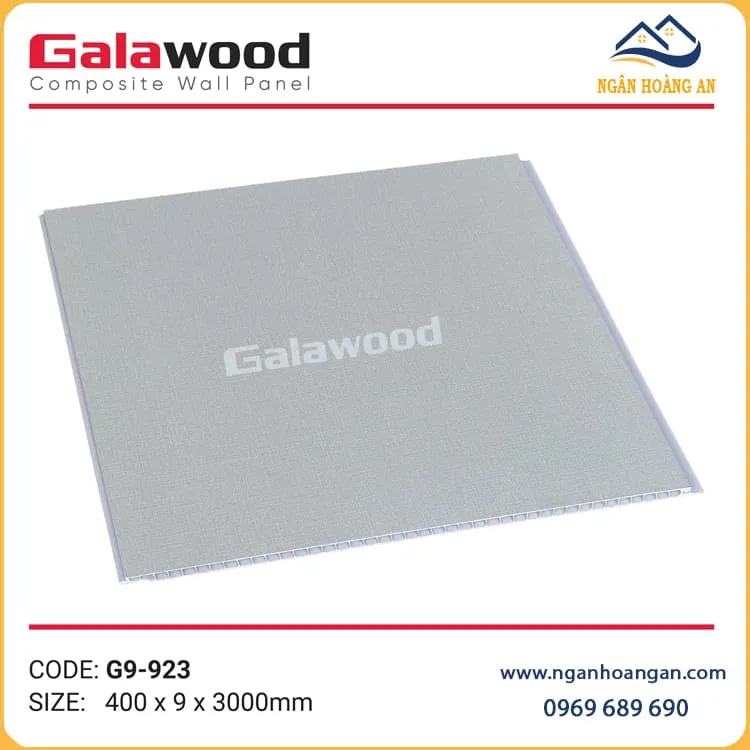 Tấm Nhựa Nano Ốp Tường Trần Giả Vân Vải Galawood G9-923