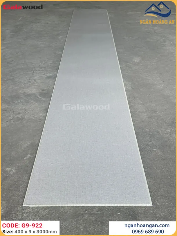 Tấm Nhựa Ốp Tường Nano Galawood Giả Vân Vải G9-922